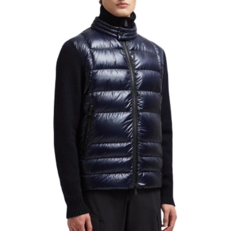 Зимняя куртка Moncler Padded Wool Zip-Up Cardigan - изображение 4