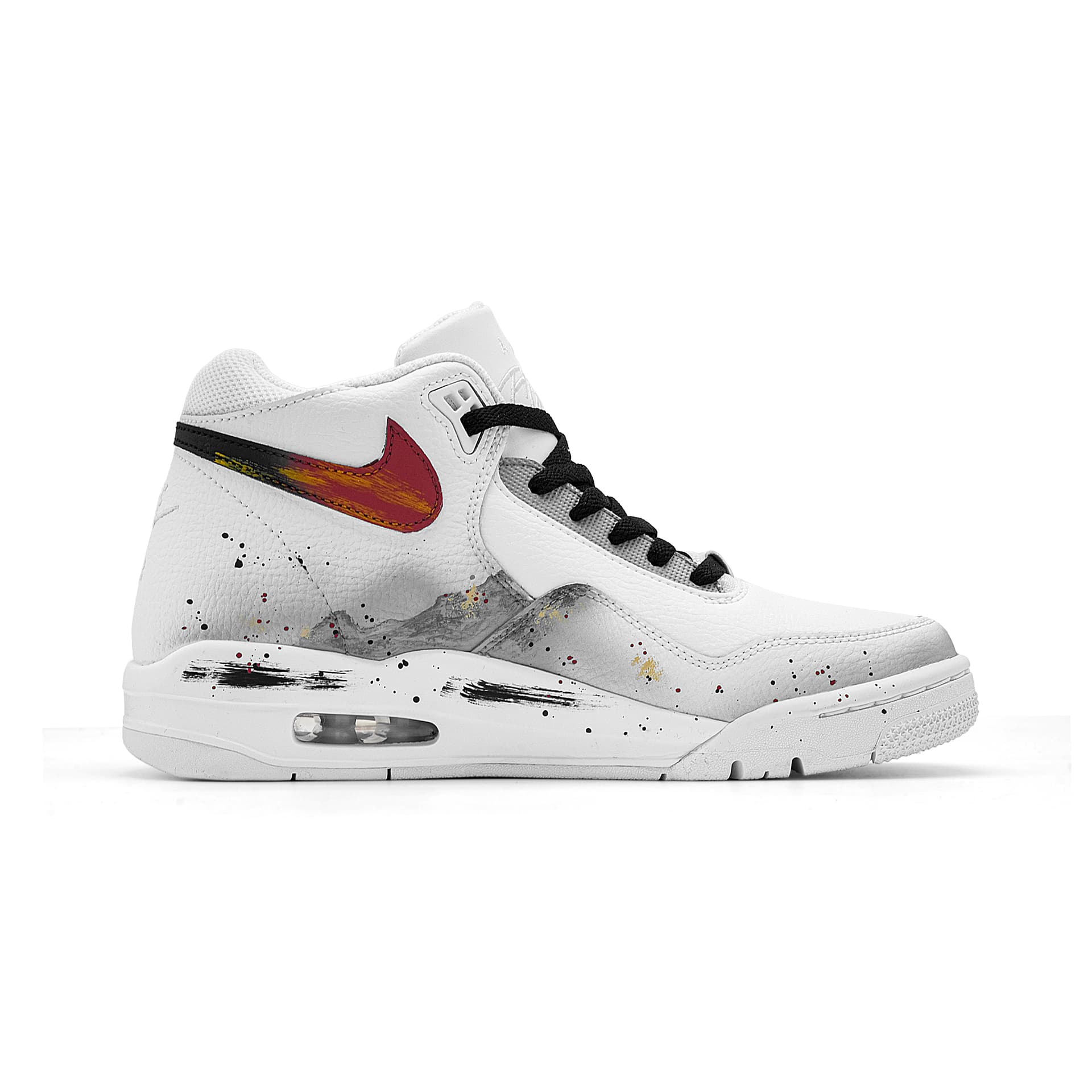 Ретро баскетбольные кроссовки Nike Flight Legacy CNY - изображение 2