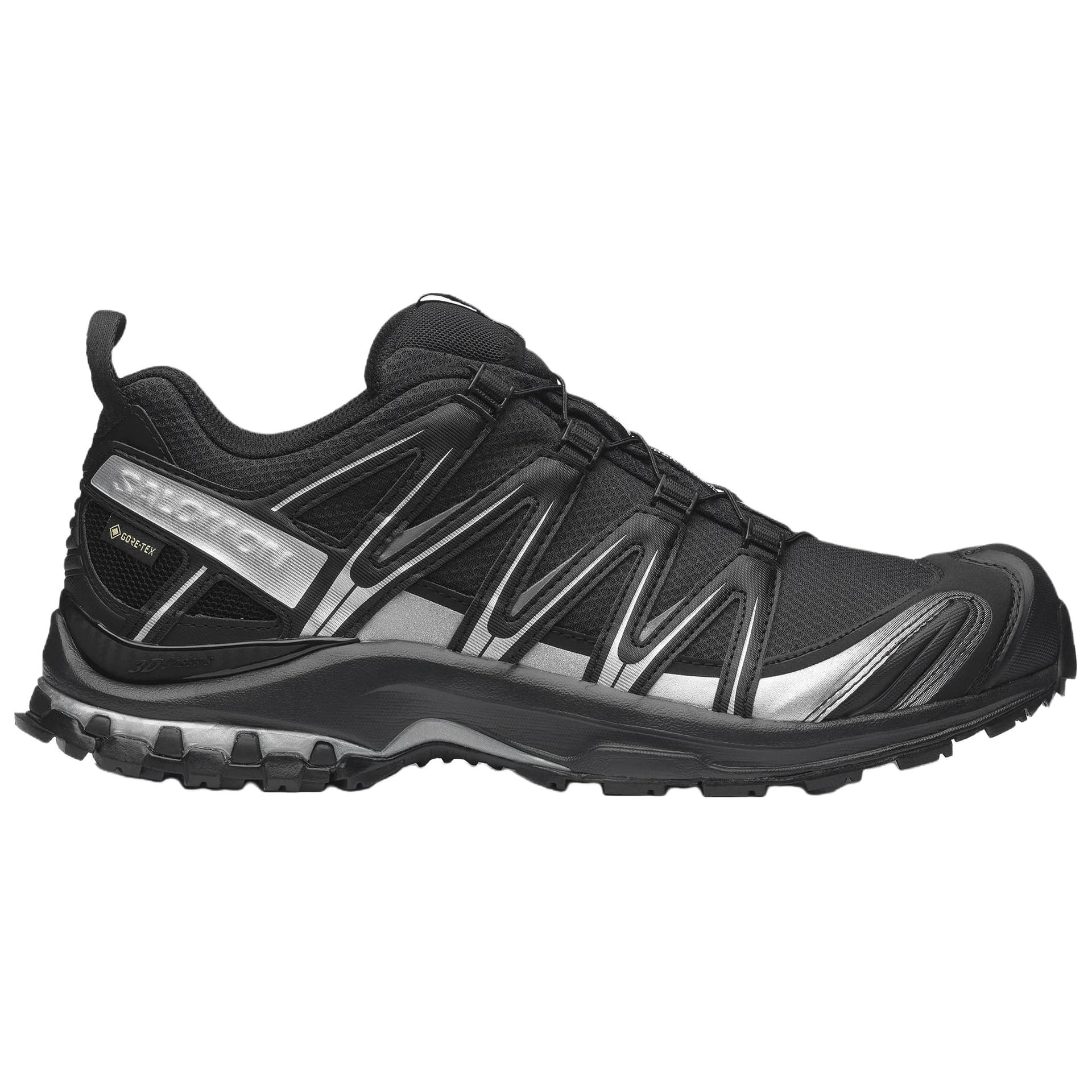 Кроссовки для бега SALOMON XA PRO 3D Кроссовки для трейлраннинга Унисекс Черный Серебряный - изображение 2