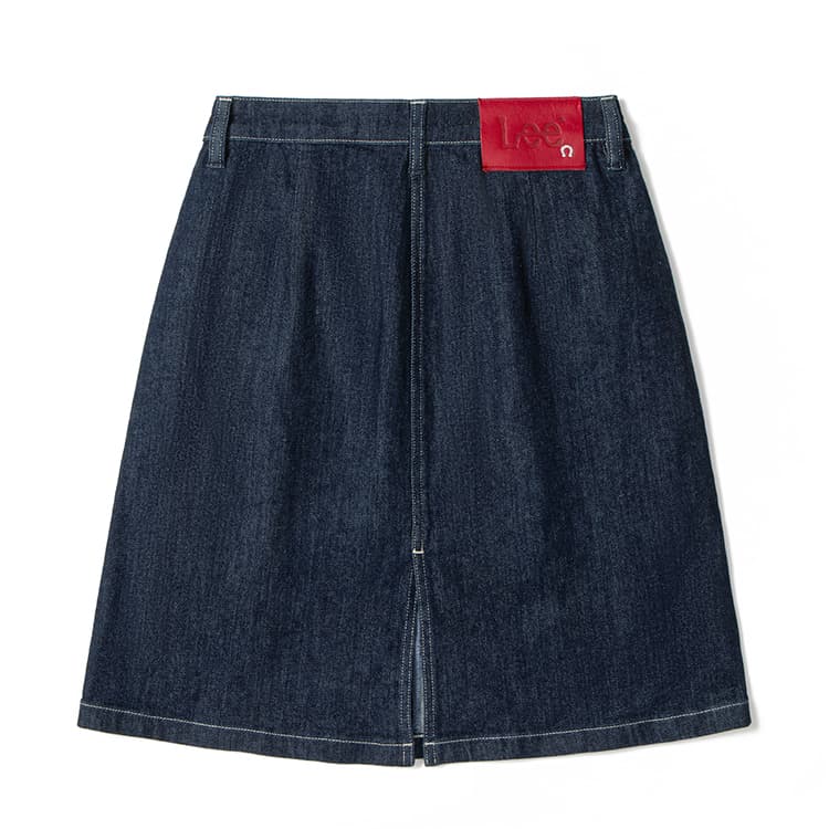 Lee Washed Женские Джинсовые Короткие Юбки - изображение 2