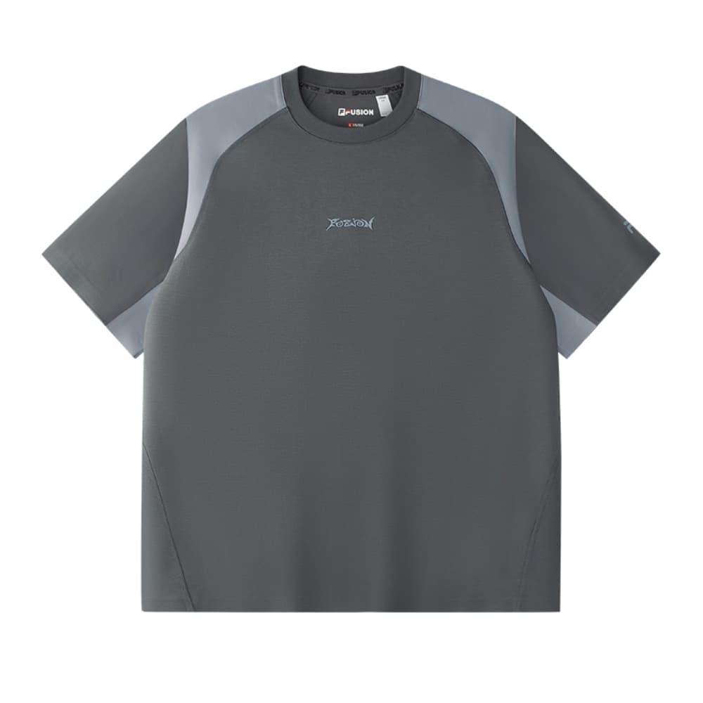 Футболка FILA FUSION URBAN TECH T Рубашка Мужская Тихий Серый - изображение 1
