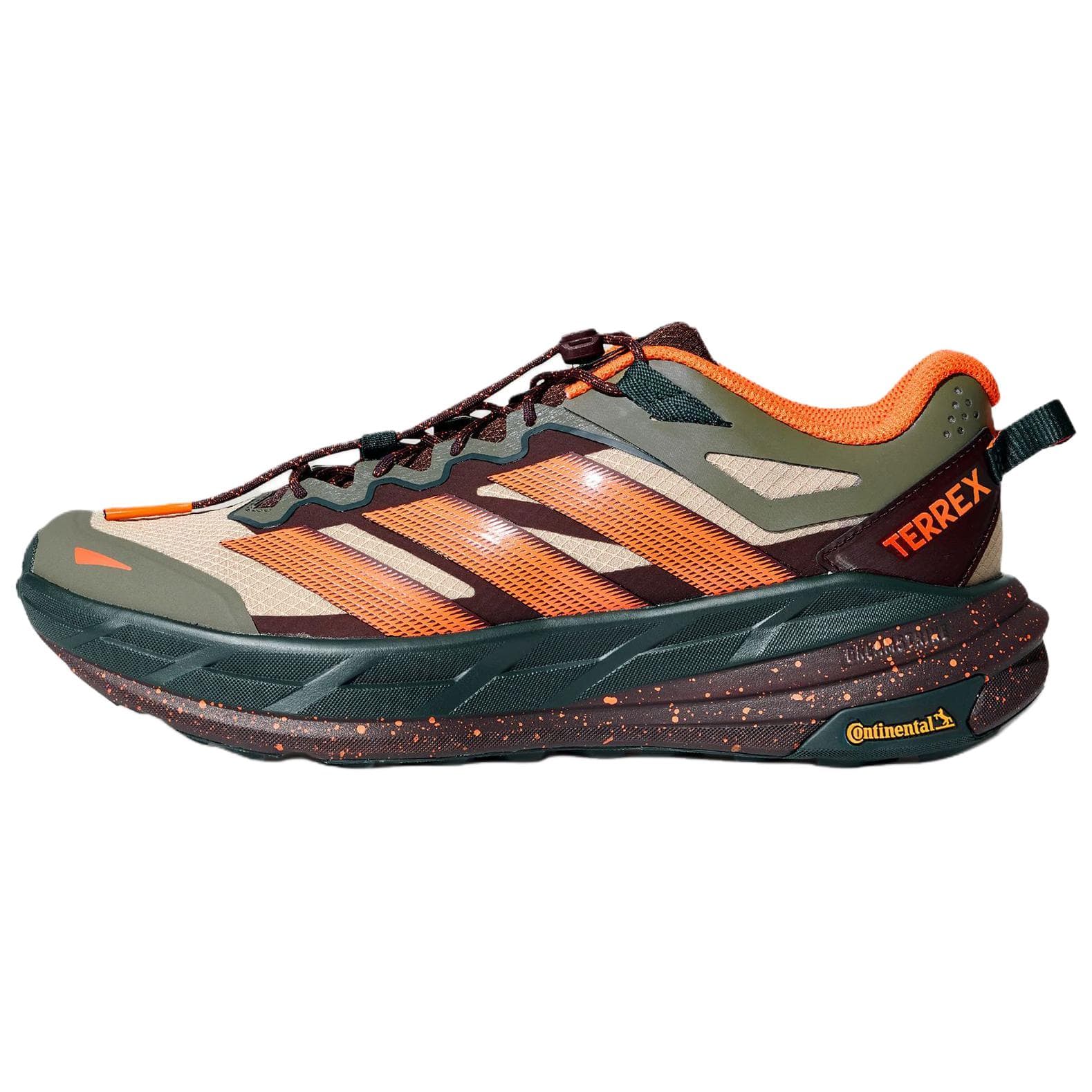 Кроссовки Adidas FREE HIKER Походная обувь Унисекс Коричневый Оранжевый - изображение 1