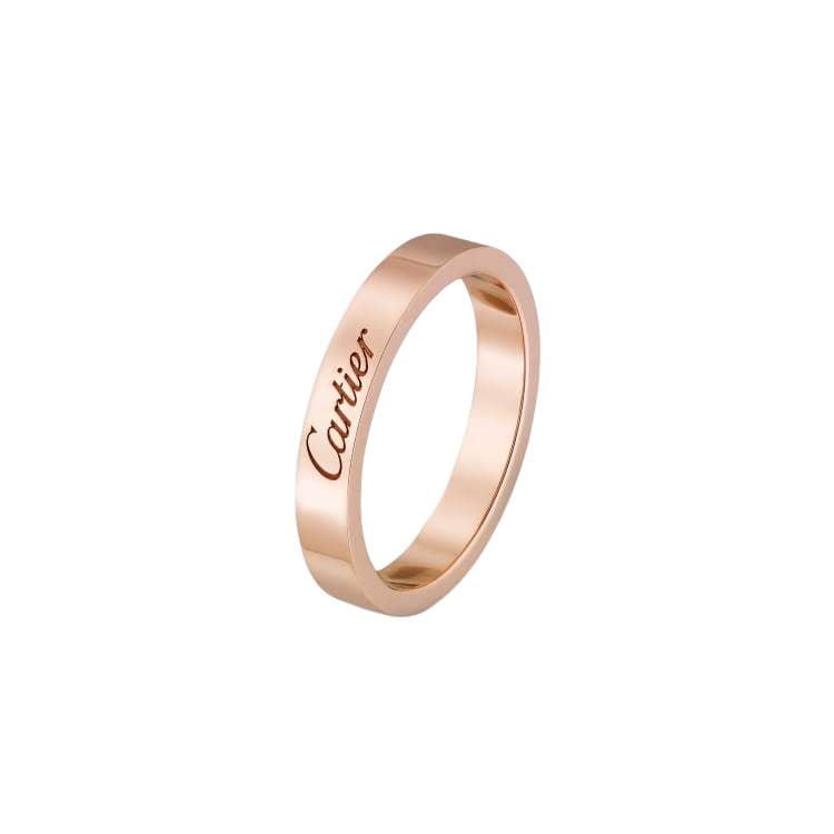 Кольцо Cartier C de Cartier Rose Gold Ring - изображение 4