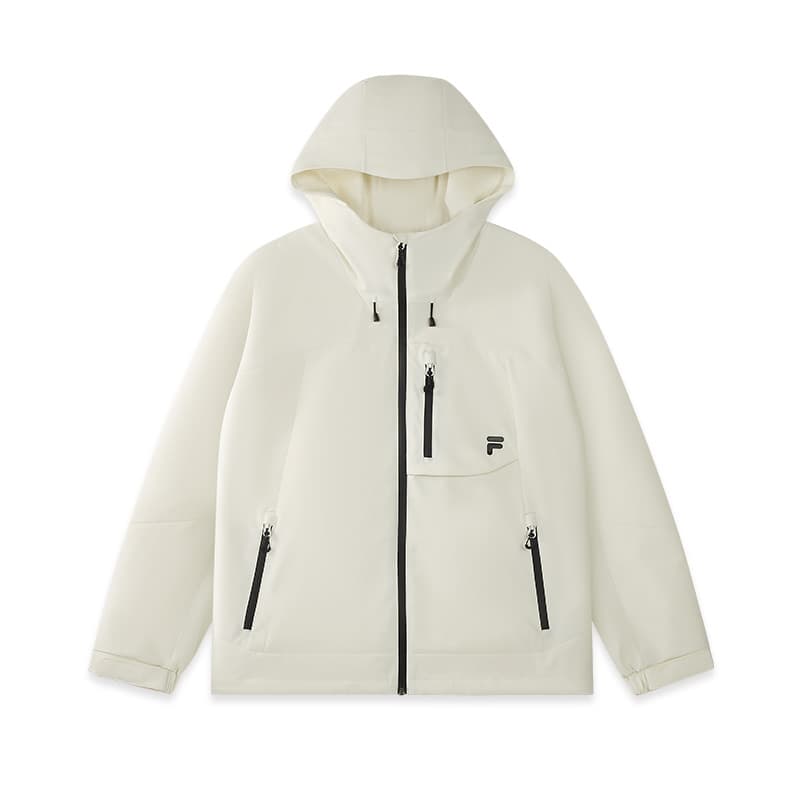 Куртка FILA FUSION FOB Куртка Унисекс Облачный Белый - изображение 1