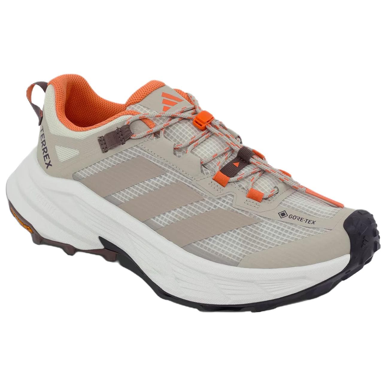 Кроссовки Adidas FREE HIKER Походная обувь Унисекс Светлый Хаки Белый - изображение 3