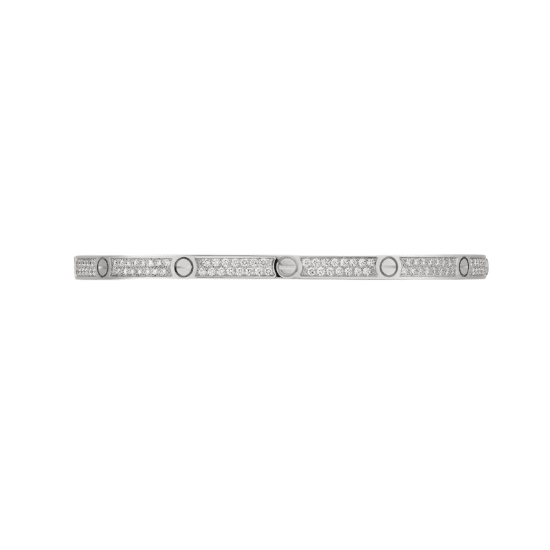Браслет Cartier LOVE Bracelet White Gold - изображение 3