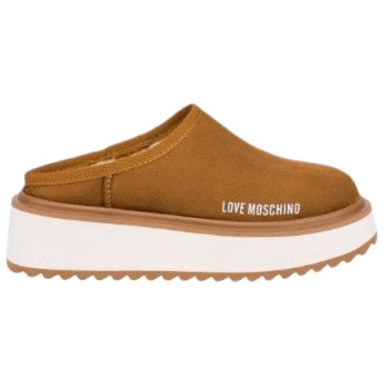 Сандалии LOVE MOSCHINO Закрытые тапочки Женские Коричневый - изображение 2
