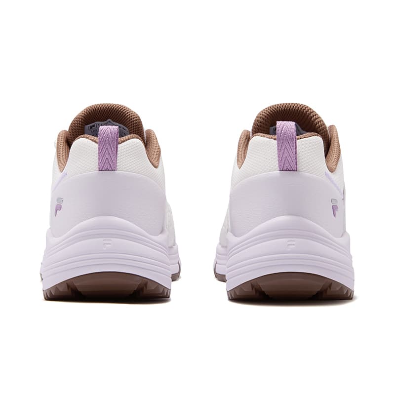 Кроссовки FILA FUSION COMO X Low Топ Уличная обувь Women's White Фиолетовый - изображение 4