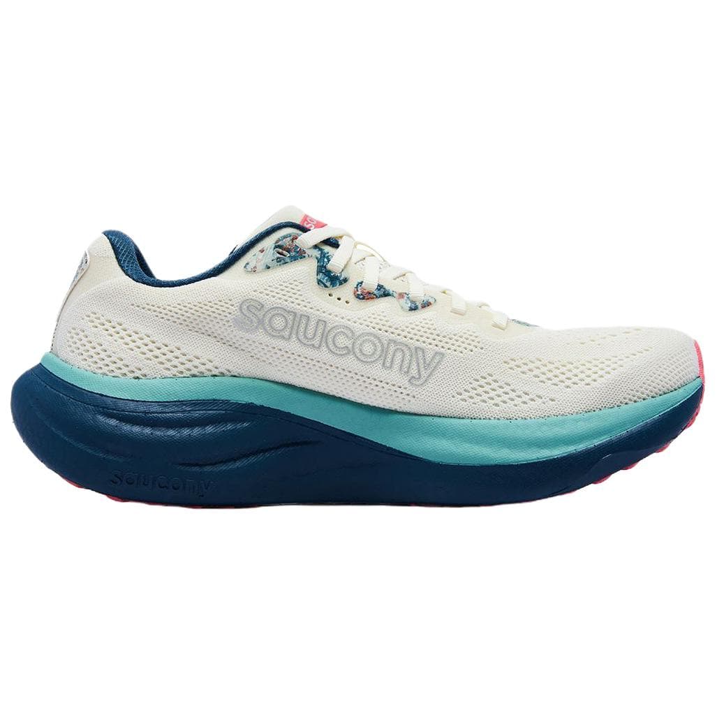 Кроссовки для бега Saucony Ride 19 Дышащий Low Топ Тренировки Городская коммутация Беговые кроссовки Женские Бежевый - изображение 2