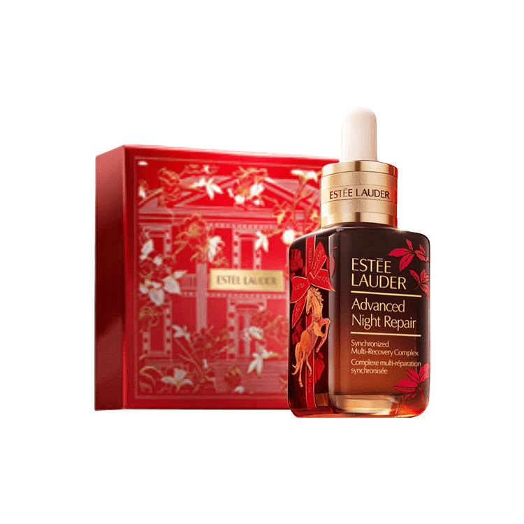 ESTEE LAUDER Семь Поколений Маленькой Коричневой Бутылочной Сыворотки 2026 Лошадиная Год Лимитированная Серия - изображение 2