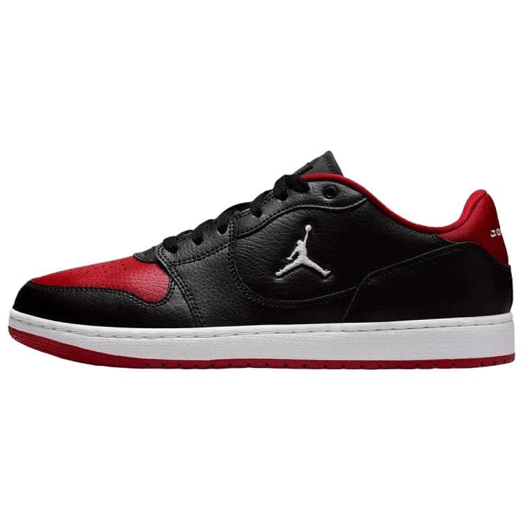 Кроссовки Jordan COURT CONNECT Low Retro Баскетбольные Кроссовки Мужские Черные Красные - изображение 1
