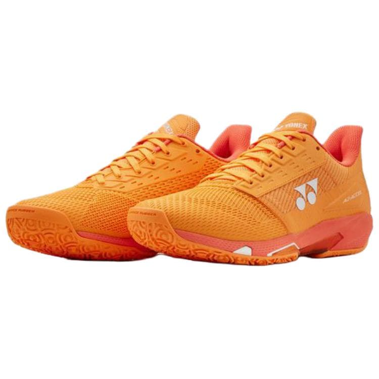 Кроссовки для тенниса YONEX Амортизирующая стелька AD ACCEL Амортизация Отскок Низкие теннисные кроссовки Женские Оранжевые - изображение 3