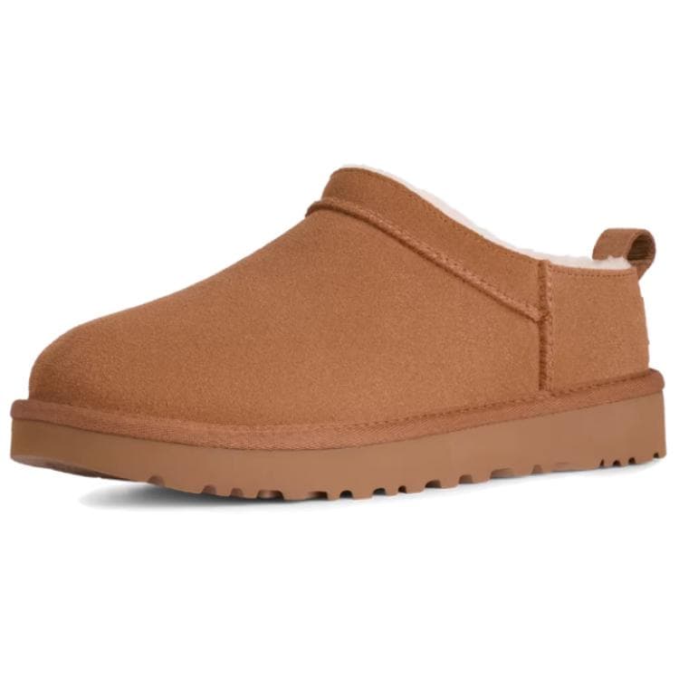 Кроссовки ugg Микро Классический Микро Slipper Low Топ Повседневная обувь Унисекс Коричневый - изображение 3