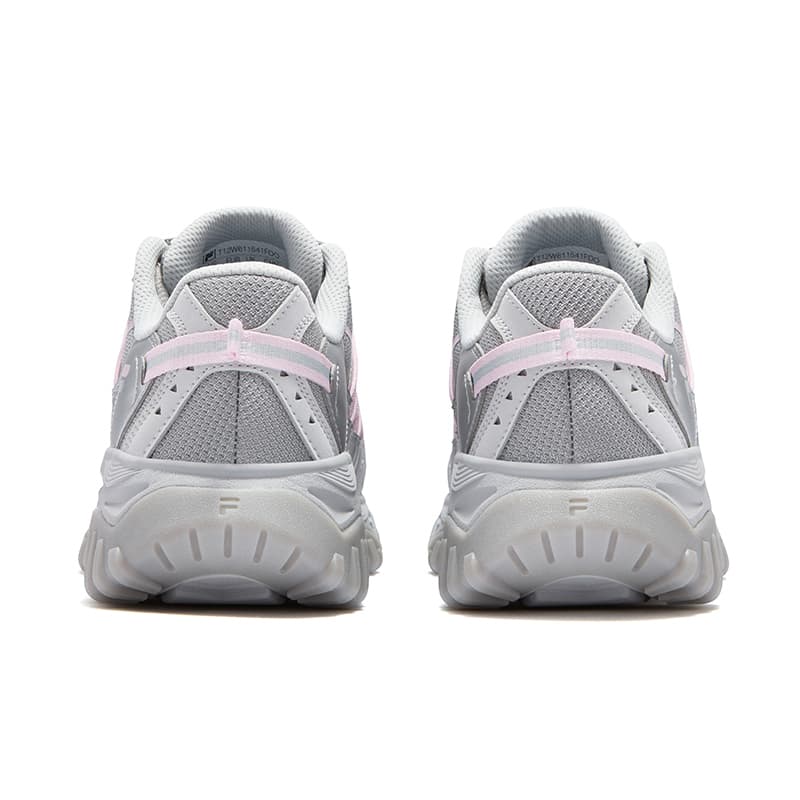 Кроссовки FILA FUSION FREEROAM Wander Shoes Низкие повседневные кроссовки для женщин серебристо-розовые - изображение 5