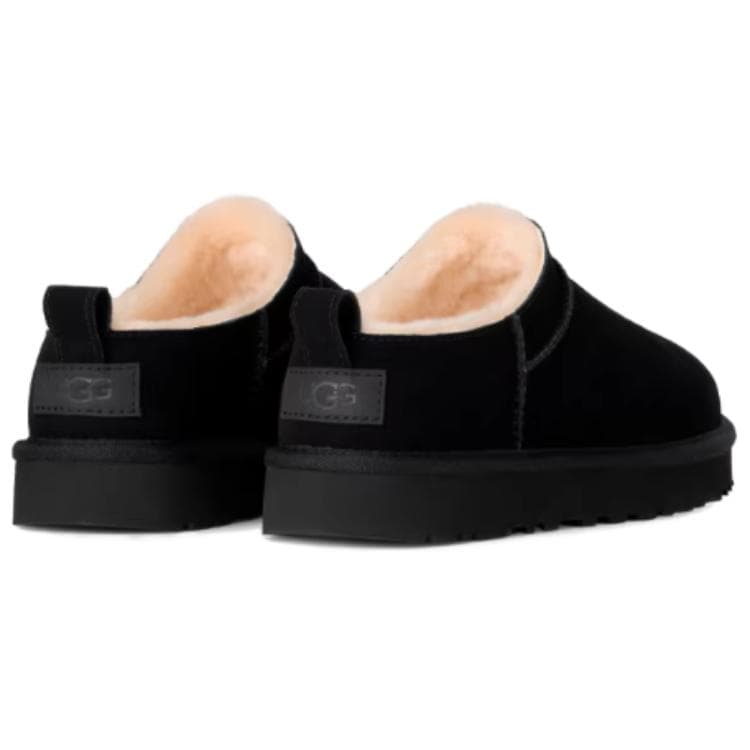 Ботинки зимние ugg Микро Классический Slipper Лодыжка Длина Сноубутсы Мужской Черный - изображение 3