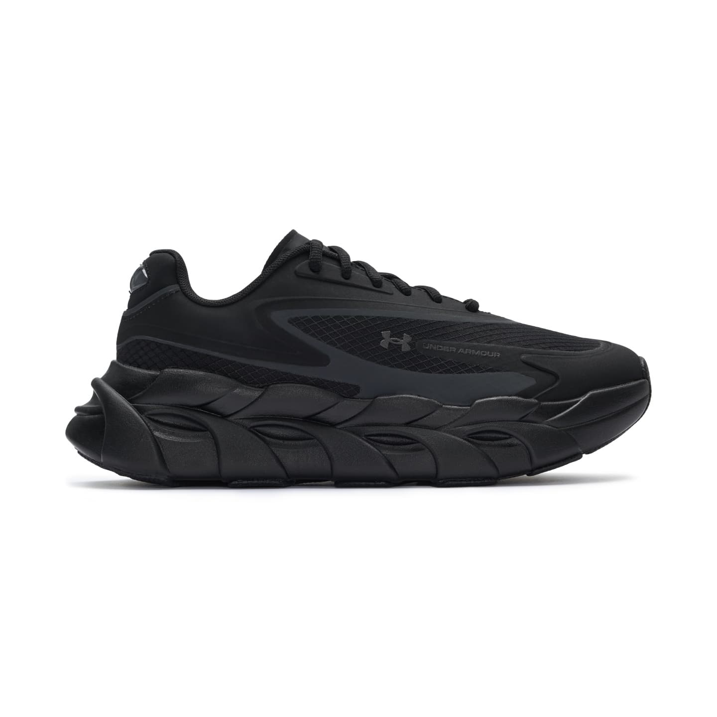 Кроссовки для бега Under Armour Halo Runner Low Топ Повседневные кроссовки для бега Женские Черный - изображение 2