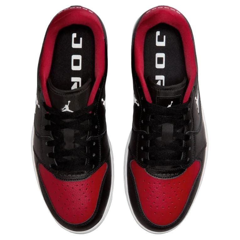 Кроссовки Jordan COURT CONNECT Low Retro Баскетбольные Кроссовки Мужские Черные Красные - изображение 3