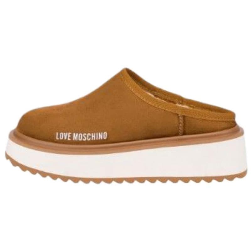 Сандалии LOVE MOSCHINO Закрытые тапочки Женские Коричневый - изображение 1