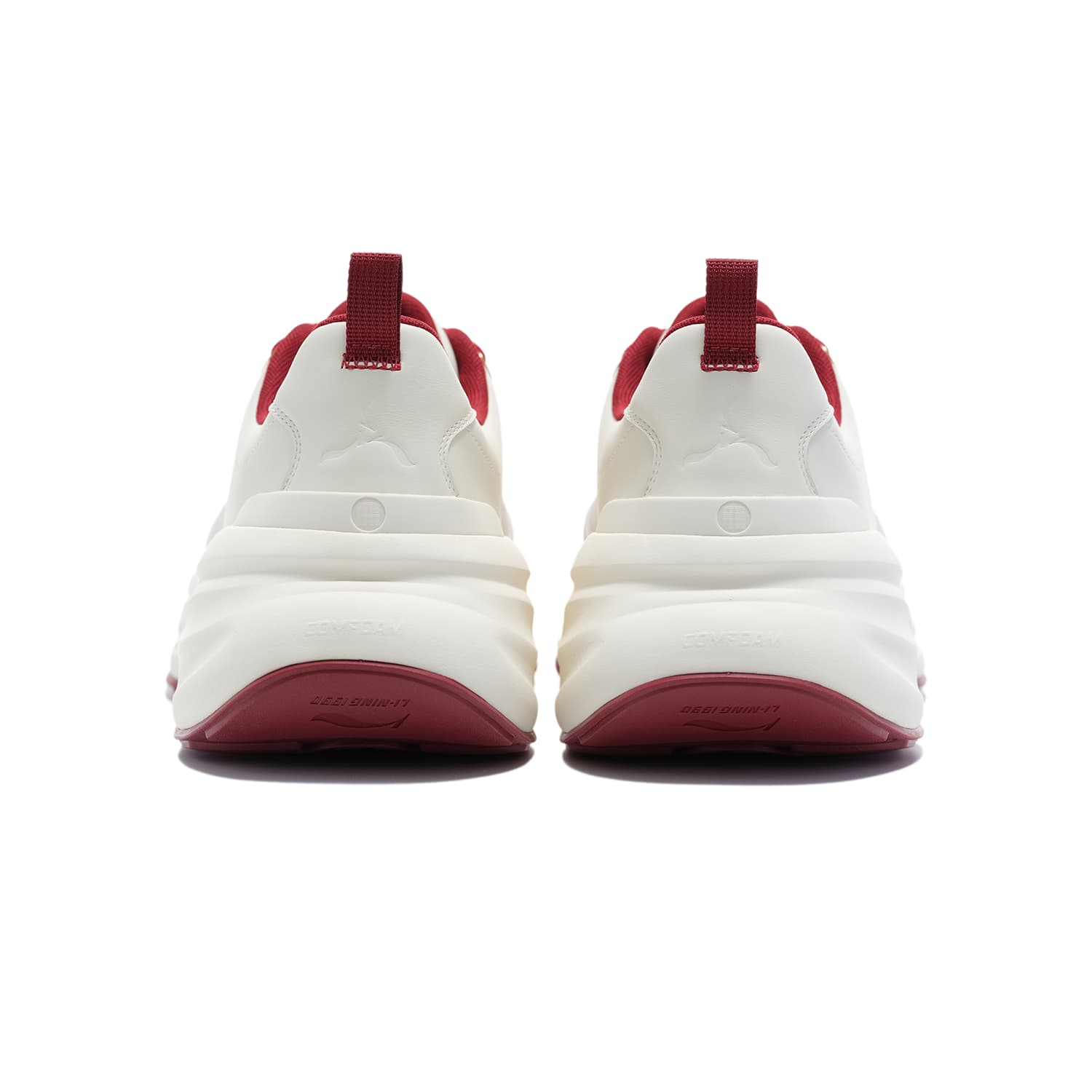 Кроссовки LI-NING 1990 Коровья кожа Повседневные толстоподошвенные кроссовки V2 Cloud Club Мужской - изображение 4