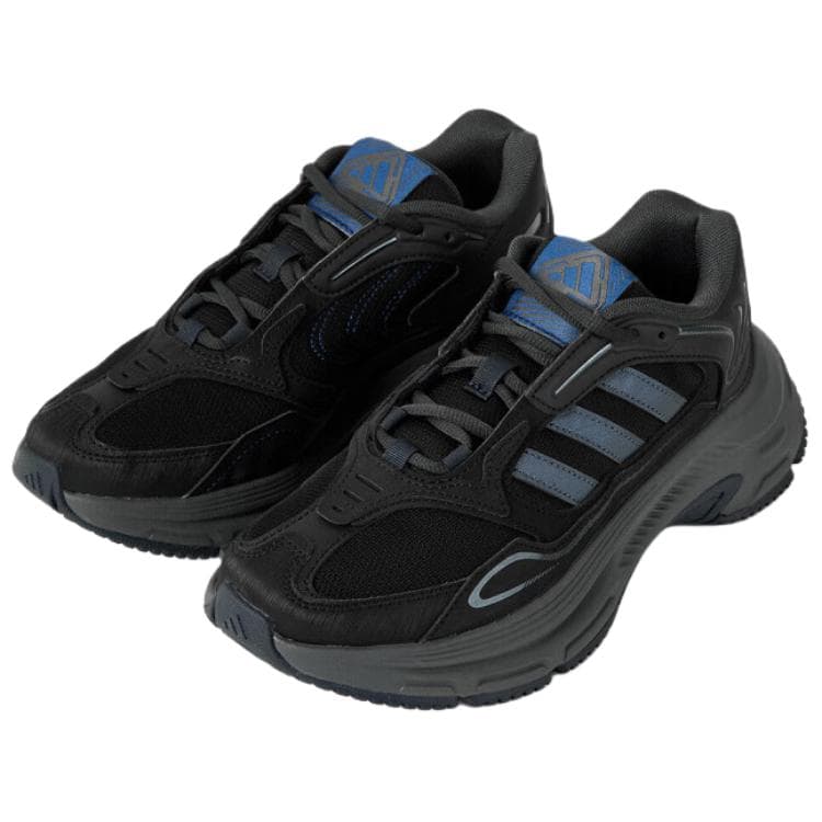 Кроссовки Adidas FC HYBRID Устойчивые к истиранию Низкие кеды Женские Черные - изображение 2