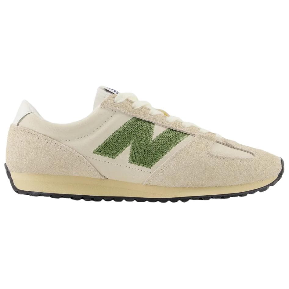 Кроссовки New Balance NB 471 Дышащая Низкая Повседневная Обувь Унисекс Бежево-Зеленая - изображение 2