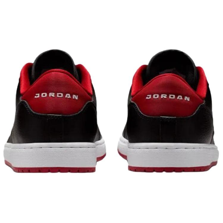 Кроссовки Jordan COURT CONNECT Low Retro Баскетбольные Кроссовки Мужские Черные Красные - изображение 4
