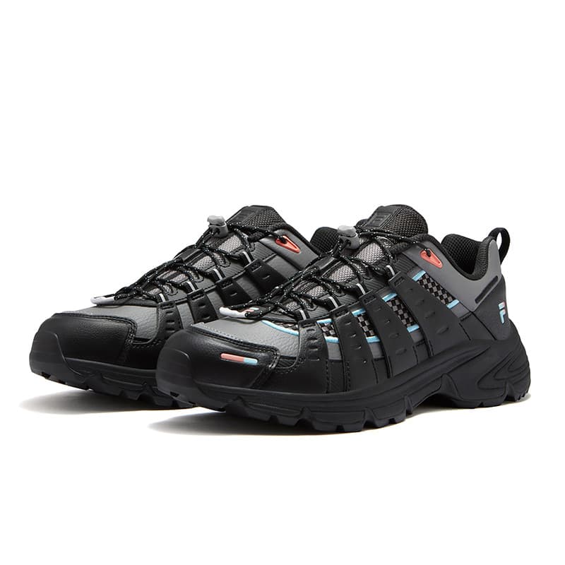 Кроссовки для бега FILA FUSION COMO X Lake Series Повседневные беговые кроссовки Мужские Серый Черный - изображение 3