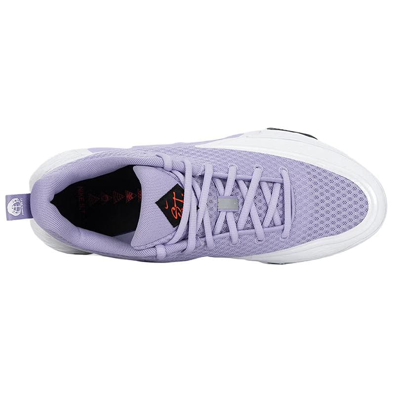 Кроссовки для баскетбола Nike S.T. GLOW Low Топ Баскетбольные кроссовки Мужские Фиолетовые - изображение 4