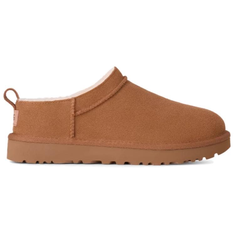 Кроссовки ugg Микро Классический Микро Slipper Low Топ Повседневная обувь Унисекс Коричневый - изображение 2