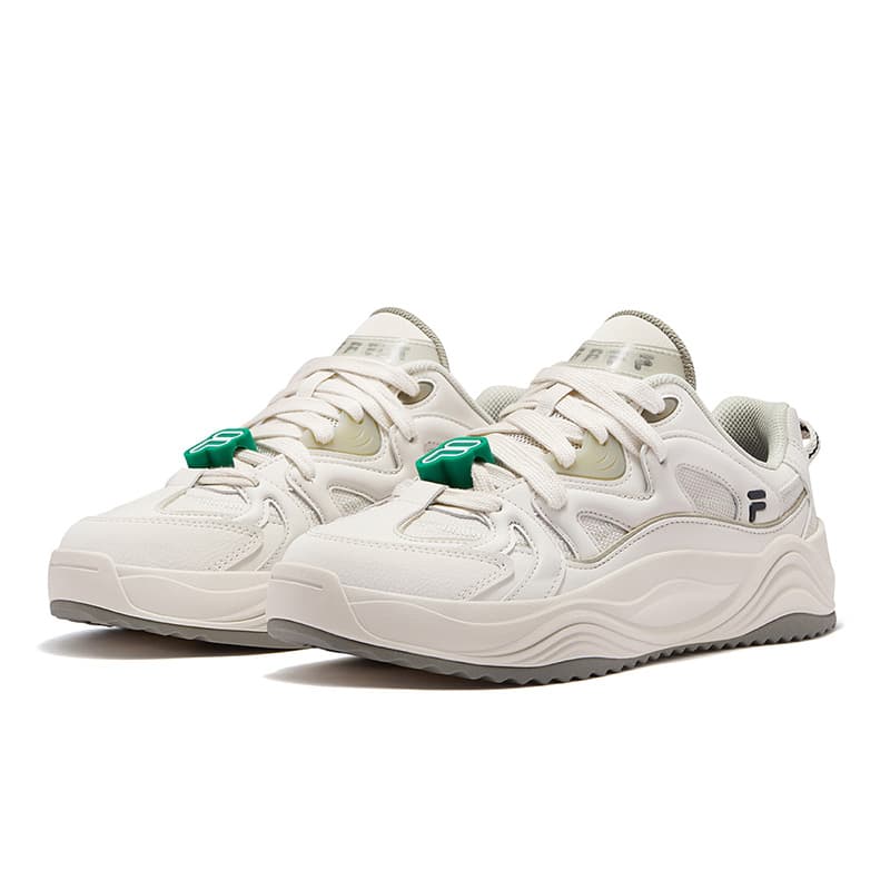 Кроссовки FILA FUSION TARANTO Melody Shoes Низкие Кеды Скейтборд Обувь Мужская Белая - изображение 3