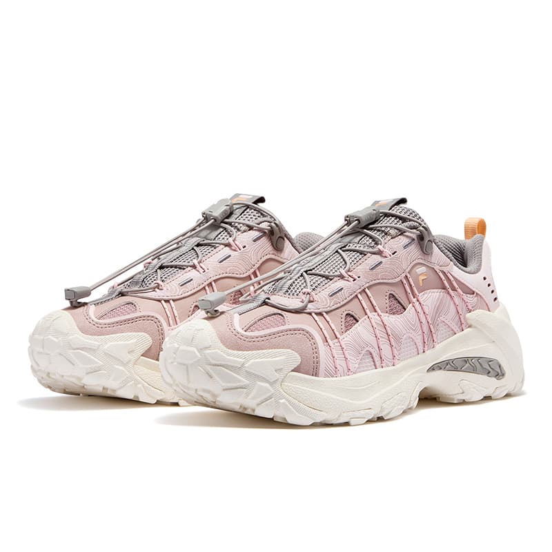 Кроссовки FILA FUSION EXOCET II Mountains Shoe 2 Женские массивные кроссовки Светло-розовый Белый - изображение 3