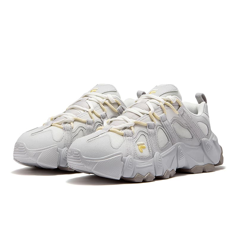 Кроссовки FILA FUSION exocet ii Устойчивый к истиранию Дышащий Легкий Увеличивающий Высоту Низкий Топ Массивные Кроссовки Женские - изображение 3