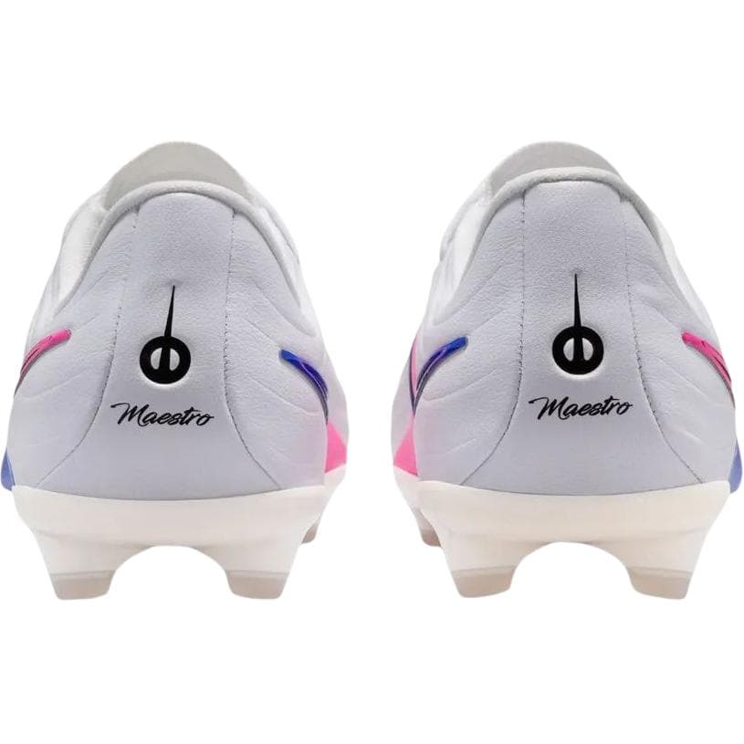 Бутсы Nike Tiempo Maestro Синтетическая кожа Низкие футбольные бутсы для детей Белый Синий Детские - изображение 4
