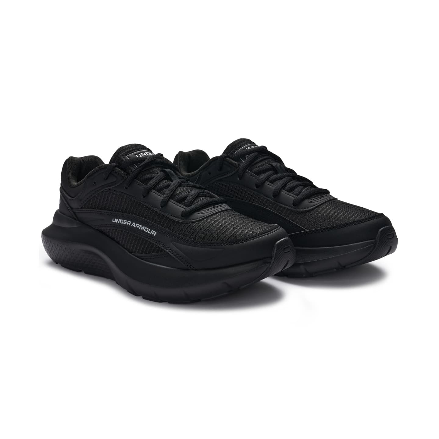 Кроссовки для бега Under Armour Charged Rogue 5 Low Беговые кроссовки Женские Черные - изображение 3