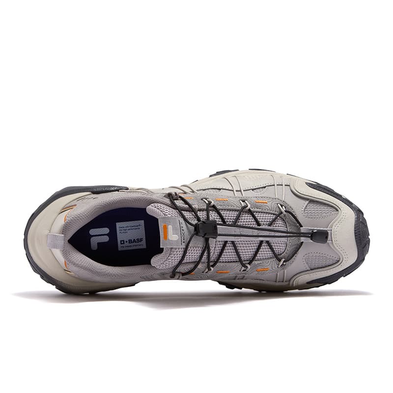 Кроссовки FILA FUSION EXOCET II Mountains Shoe 2 Текстиль Синтетическая кожа Низкий топ Тяжелая подошва Мужские Серый Коричневый - изображение 4