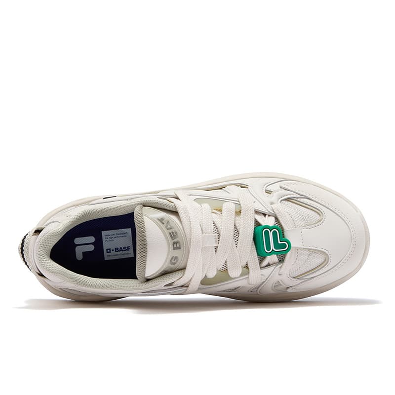 Кроссовки FILA FUSION TARANTO Melody Shoes Низкие Кеды Скейтборд Обувь Мужская Белая - изображение 4