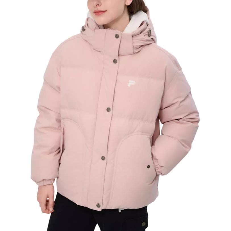 Пуховик FILA FUSION FILA FUSION X Пуховик Женский Розовый Дымчатый - изображение 3
