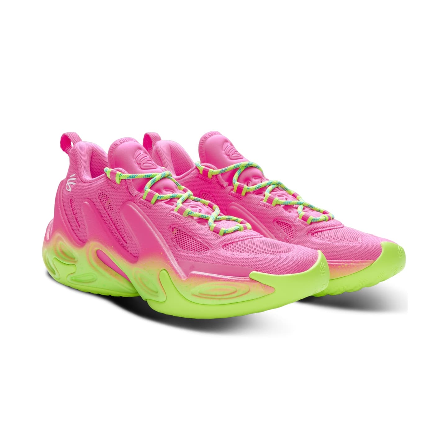 Кроссовки для баскетбола Under Armour Curry 13 High Топ Баскетбольные кроссовки Унисекс PASSION Розовый - изображение 3