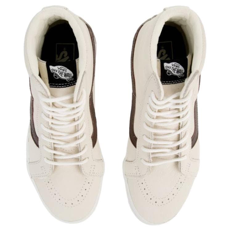 Кроссовки Vans SK8 HI High Топ Скейтборд Обувь Мужской Бежевый - изображение 4
