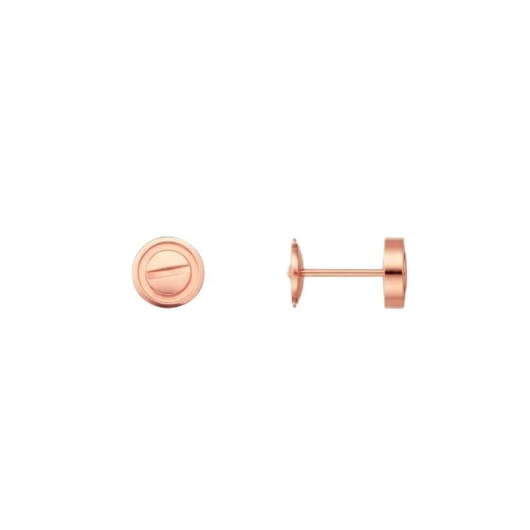 Серьги Cartier LOVE 18K Rose Gold Earrings - изображение 2