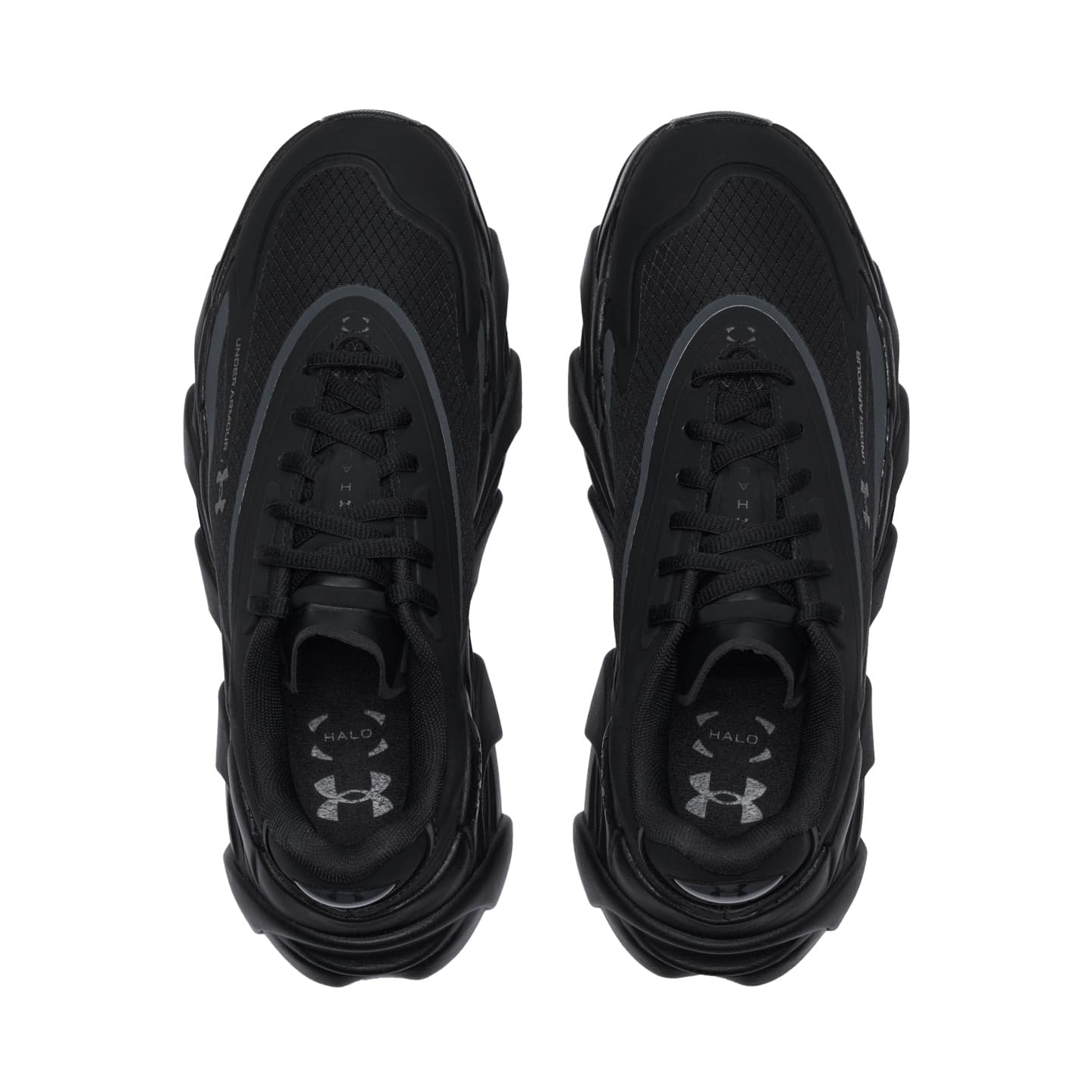 Кроссовки для бега Under Armour Halo Runner Low Топ Повседневные кроссовки для бега Женские Черный - изображение 4