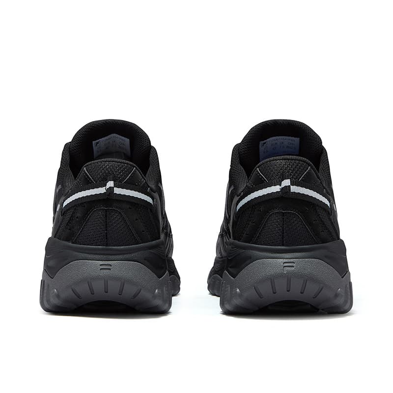 Кроссовки FILA FUSION FREEROAM Wander Shoes Удобный Low Топ Повседневная обувь Мужской Черный - изображение 5