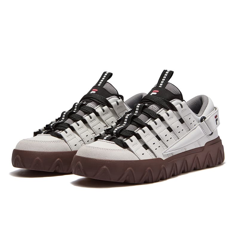 Кроссовки FILA FUSION PISA Low Топ Скейтборд Обувь Женские Серый - изображение 3