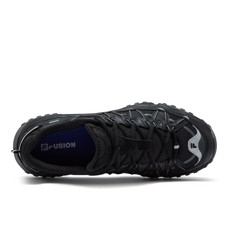 Кроссовки FILA FUSION FREEROAM Wander Shoes Удобный Low Топ Повседневная обувь Мужской Черный - изображение 4
