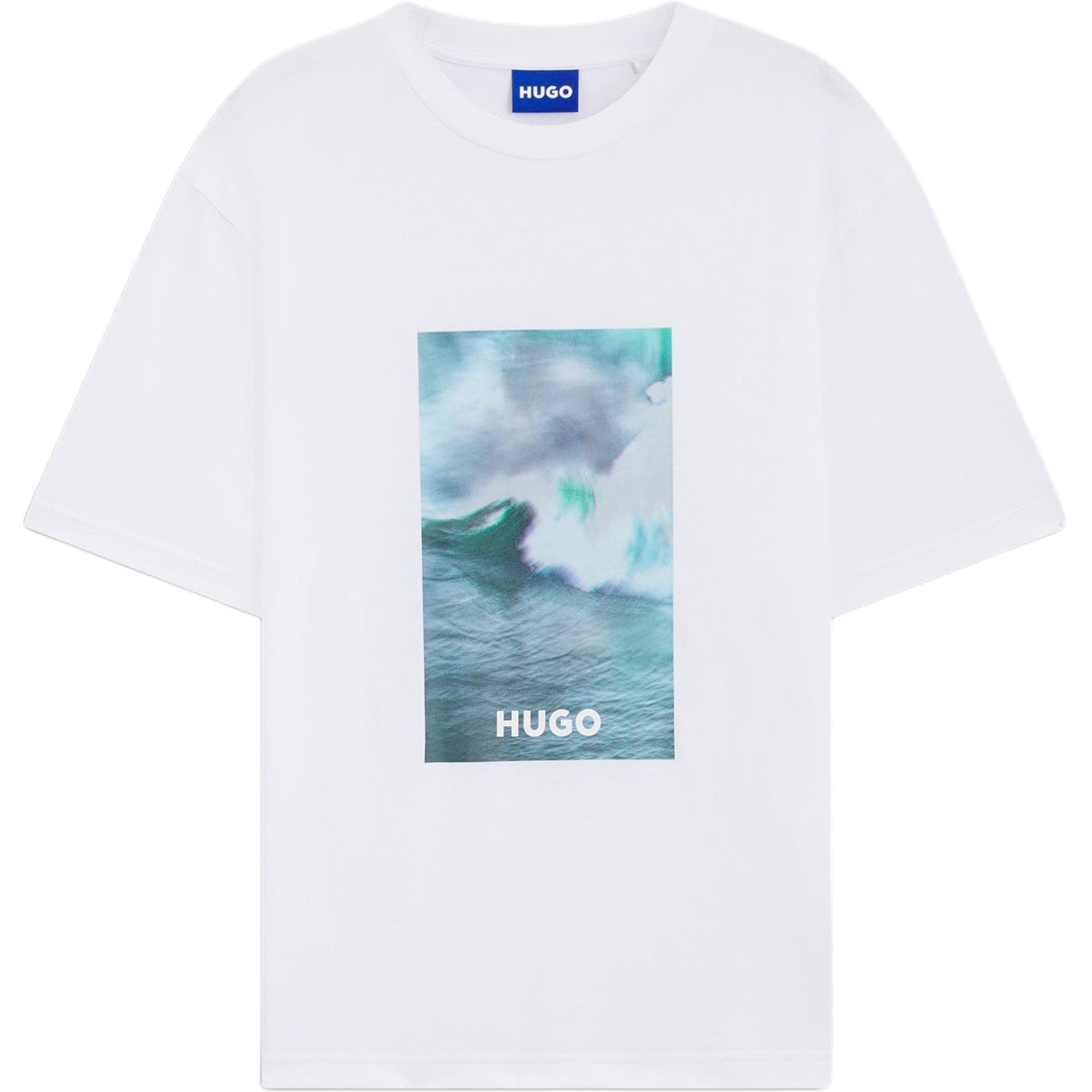 Футболка HUGO BOSS T-рубашка стандартного кроя мужская - изображение 1