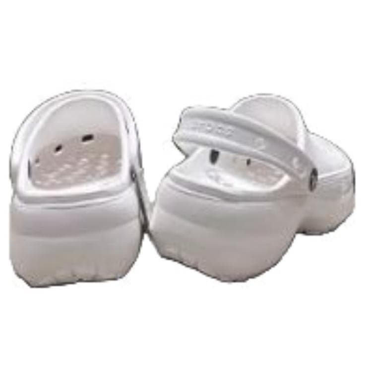 Сабо Crocs Classic Platform Clog Сабо Женские Лунный серый - изображение 4