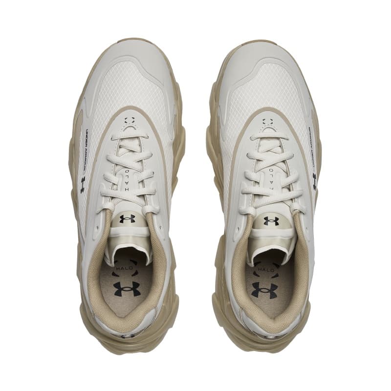 Кроссовки для бега Under Armour Halo Runner Low Беговые кроссовки Мужские Городские Хаки - изображение 4