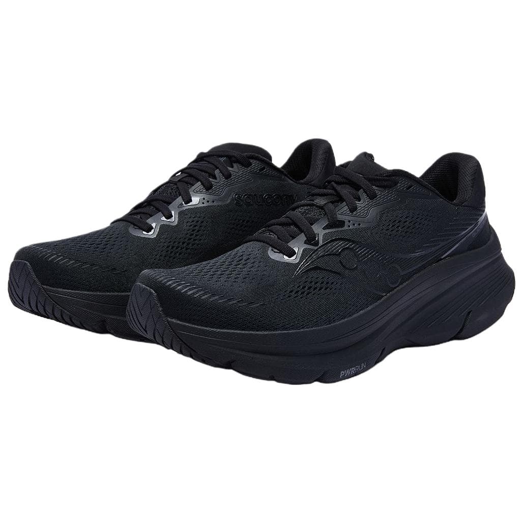 Кроссовки для бега Saucony Guide 19 Дышащий Low Топ Тренировки Городская коммутация Беговые кроссовки Мужской Черный - изображение 3