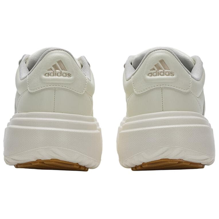Кроссовки Adidas GRAND COURT PLATFORM Низкие кеды Повседневная обувь Женская Экрю - изображение 5