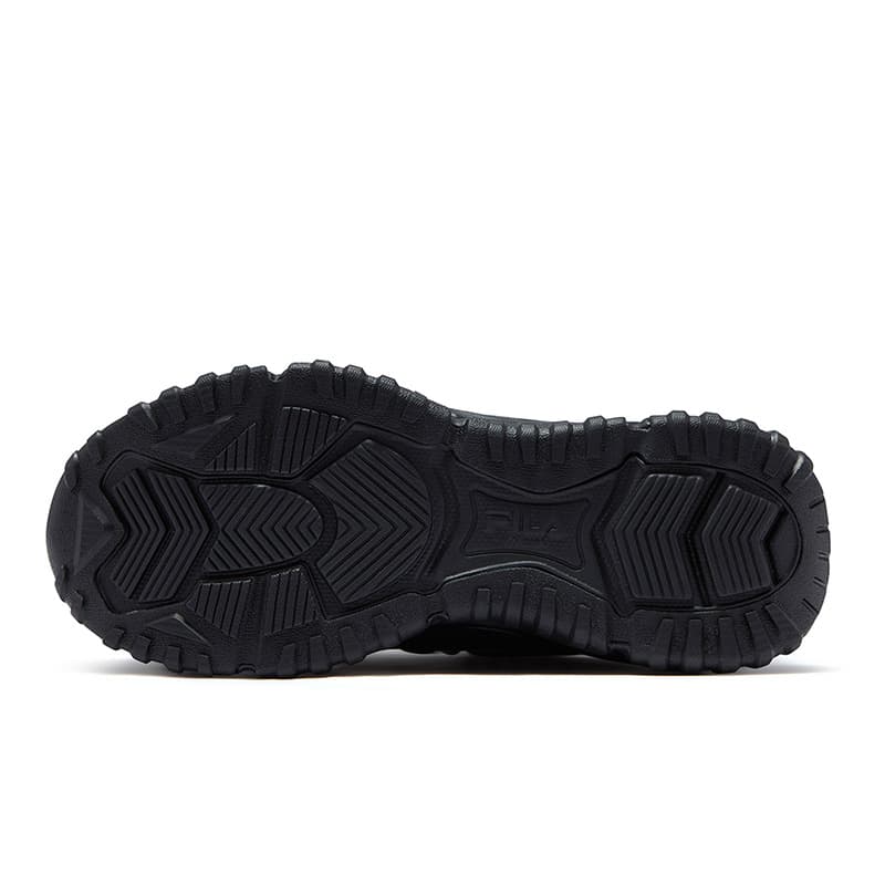 Кроссовки FILA FUSION FREEROAM Wander Shoes Лоу-топы Повседневная обувь Женские Черный Белый Орхидея Голубино-серый - изображение 6